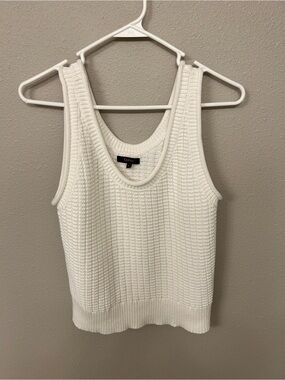 Quince Cream Knit Tank Top